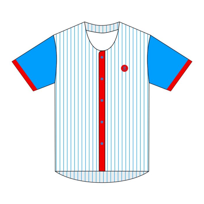 Pinstripe Baseball Jersey